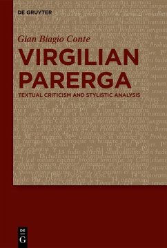 Virgilian Parerga (eBook, PDF) - Conte, Gian Biagio
