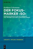 Der Fokusmarker 'so' (eBook, PDF) Der Fokusmarker 'so' (eBook, PDF)
