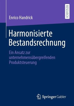 Cover Harmonisierte Bestandsrechnung (eBook, PDF)