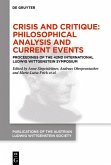 Crisis and Critique: Philosophical Analysis and Current Events (eBook, PDF)