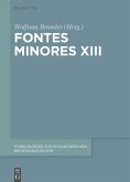 Fontes Minores XIII (eBook, PDF)
