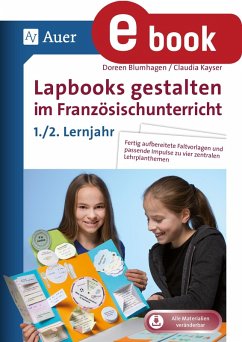 Cover Lapbooks gestalten im Französischunterricht 5-6 (eBook, PDF)