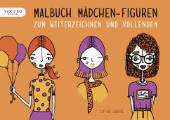 Malbuch Mädchen-Figuren - Vicky Bo;Peklar-Zarka, Tanja