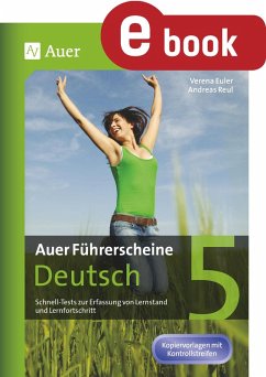 Auer Führerscheine Deutsch Klasse 5 (eBook, PDF) Cover Auer Führerscheine Deutsch Klasse 5 (eBook, PDF)