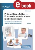 Prüfen - Üben - Prüfen mit der Mathefahrschule 4 (eBook, PDF)