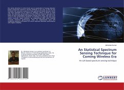 An Statistical Spectrum Sensing Technique for Coming Wireless Era - Kumar, Abhishek