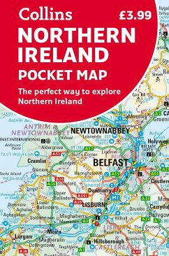 Northern Ireland Pocket Map - Collins Maps