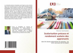 Scolarisation précoce et rendement scolaire des apprenants - Kouabena, N'Zian Jean- Claver