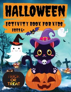 Halloween Activity Book for Kids Ages 4+ - Wilrose, Philippa
