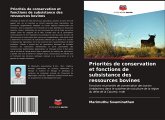 Priorités de conservation et fonctions de subsistance des ressources bovines