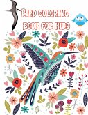 Bird coloring book for kids