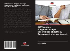 Différences d'apprentissage spécifiques (SpLD) au Royaume-Uni et au Koweït - Shojaii, Pej