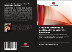 Automatisation de la gestion des ressources humaines - Sherstobitova, Anastasia