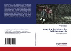 Analytical Techniques for Acid-Rain Analysis - Behera, Shradhanjali;Mallick, Biswajit