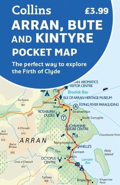 Arran, Bute and Kintyre Pocket Map - Collins Maps