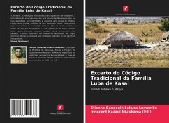 Excerto do Código Tradicional da Família Luba de Kasai - Lukusa Lumembu, Etienne Baudouin;Nkashama (Éd.), Innocent Kazadi