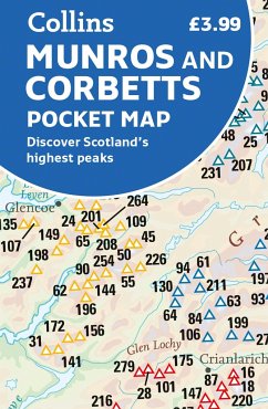 Munros and Corbetts Pocket Map - Collins Maps