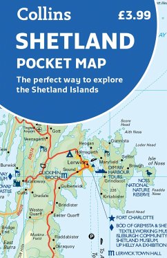 Shetland Pocket Map - Collins Maps