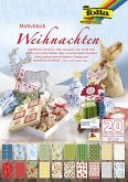 Folia Motivkartonblock WEIHNACHTEN III, 24x34cm, 20 Blatt