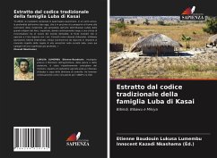 Estratto dal codice tradizionale della famiglia Luba di Kasai - Lukusa Lumembu, Etienne Baudouin;Nkashama (Éd.), Innocent Kazadi