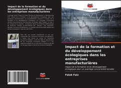 Impact de la formation et du développement écologiques dans les entreprises manufacturières - Faiz, Falak