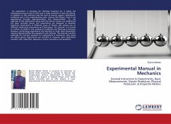 Experimental Manual in Mechanics