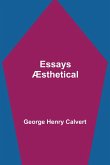 Essays Æsthetical