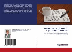 ORDINARY DIFFERENTIAL EQUATIONS. SYNOPSIS - VYSHNEVETSKIY, Oleksandr