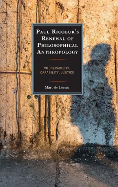 Paul Ricoeur's Renewal of Philosophical Anthropology - De Leeuw, Marc
