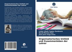 Organisatorisches Umfeld und Zusammenleben der Lehrer - Tapias Zambrano, Linda Lilieth;Moreno Ruiz, David;Vega Arias, Jhon Jairo