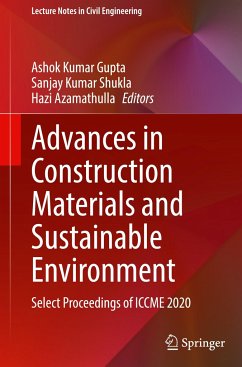 Advances in Construction Materials and Sustainable Environment