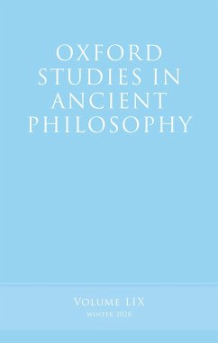 Cover Oxford Studies in Ancient Philosophy, Volume 59 (eBook, PDF)