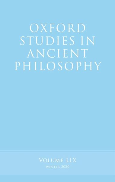 Oxford Studies in Ancient Philosophy, Volume 59 (eBook, PDF)
