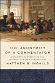 The Anonymity of a Commentator (eBook, ePUB)