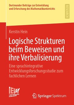 Logische Strukturen beim Beweisen und ihre Verbalisierung (eBook, PDF) - Hein, Kerstin