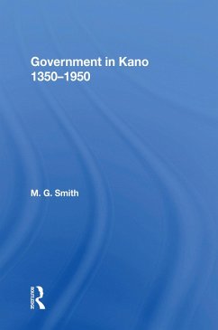 Cover Government In Kano, 1350-1950 (eBook, PDF)