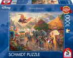 Schmidt 59939 - Thomas Kinkade Studios, Disney, Dumbo, Puzzle, 1000 Teile
