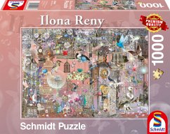 Schmidt 59946 - Ilona Reny, Schönheit in Rosé, Puzzle, 1000 Teile