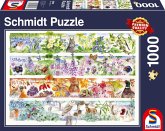 Schmidt 58980 - Jahreszeiten, Puzzle, 1000 Teile