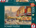 Schmidt 59936 - Thomas Kinkade Studios, Ein Weihnachtswunsch, Puzzle, 1000 Teile