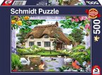 Schmidt 58974 - Romantisches Landhaus, Puzzle, 500 Teile