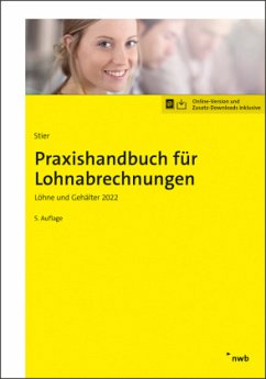 Cover Praxishandbuch für Lohnabrechnungen