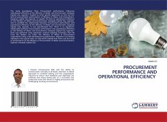 PROCUREMENT PERFORMANCE AND OPERATIONAL EFFICIENCY