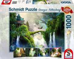 Schmidt 59911 - Georgia Fellenberg, Verwunschene Quelle, Puzzle, 1000 Teile