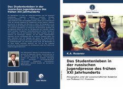 Cover Das Studentenleben in der russischen Jugendpresse des frühen XXI Jahrhunderts