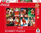 Schmidt 59956 - Coca Cola–Santa Claus, Puzzle, 1000 Teile