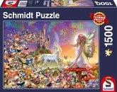 Schmidt 58994 - Märchenhaftes Zauberland, Puzzle, 1500 Teile