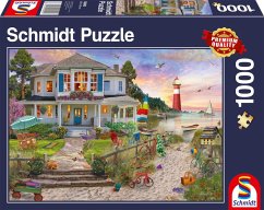 Schmidt 58990 - Das Strandhaus, Puzzle, 1000 Teile