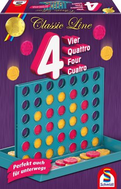 Cover Schmidt 49403 - Classic Line, Vier, Reisespiel
