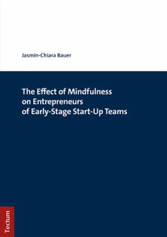 The Effect of Mindfulness on Entrepreneurs of Early-Stage Start-Up Teams - Bauer, Jasmin-Chiara